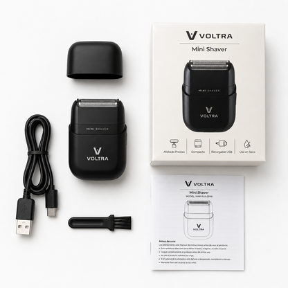 Mini Shaver | IPX7 Waterproof Facial Shaver (Beard and Hair)