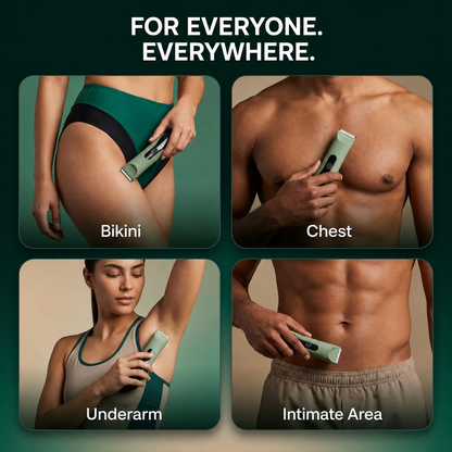 Voltra Razor® | No-Cut Waterproof Body Shaver IPX7 (Sensitive Areas)