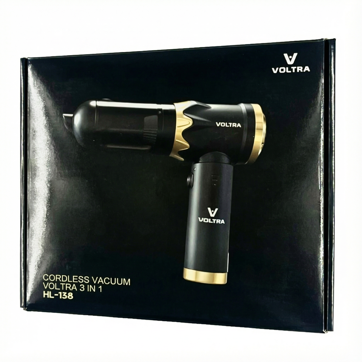 Cordless Vacuum Cleaner Voltra® 3-in-1 Black Edition