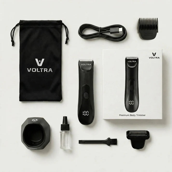 Voltra Razor® | No-Cut Waterproof Body Shaver IPX7 (Sensitive Areas)